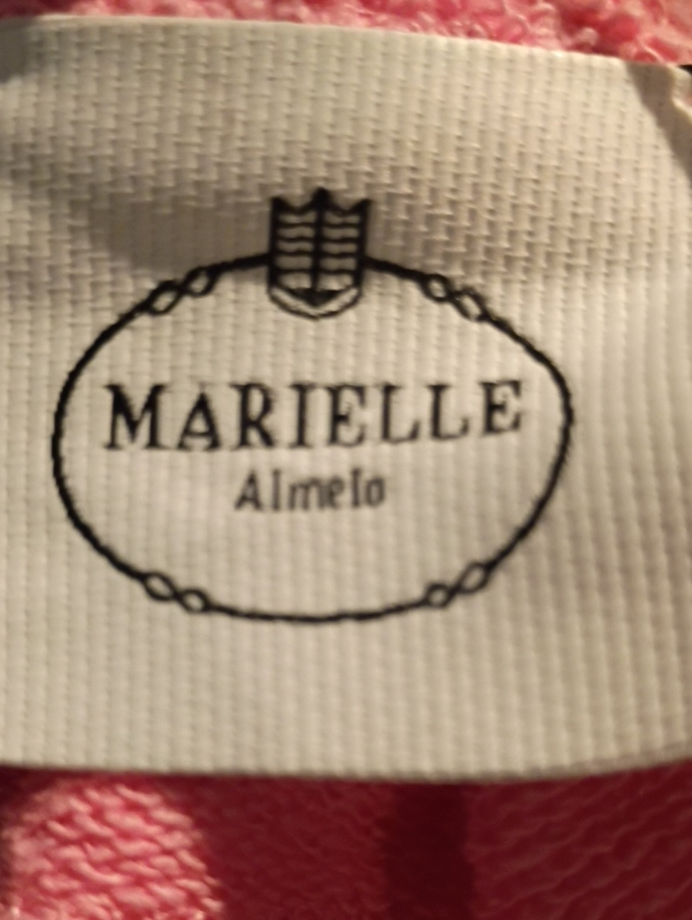 MARIELLE Almelo Sophie Pink Ruffled, Tiered Dress